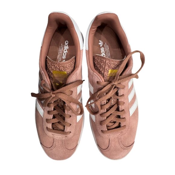 adidas Gazelle Bold J Big Kids Sneakers Light Pink/White Size 6.5 (women's 7.5) - Picture 3 of 6